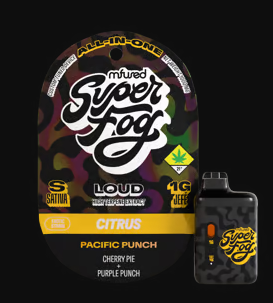 Photograph of product: LOUD High Terpene Extract Jefe Disposable - Pacific Punch