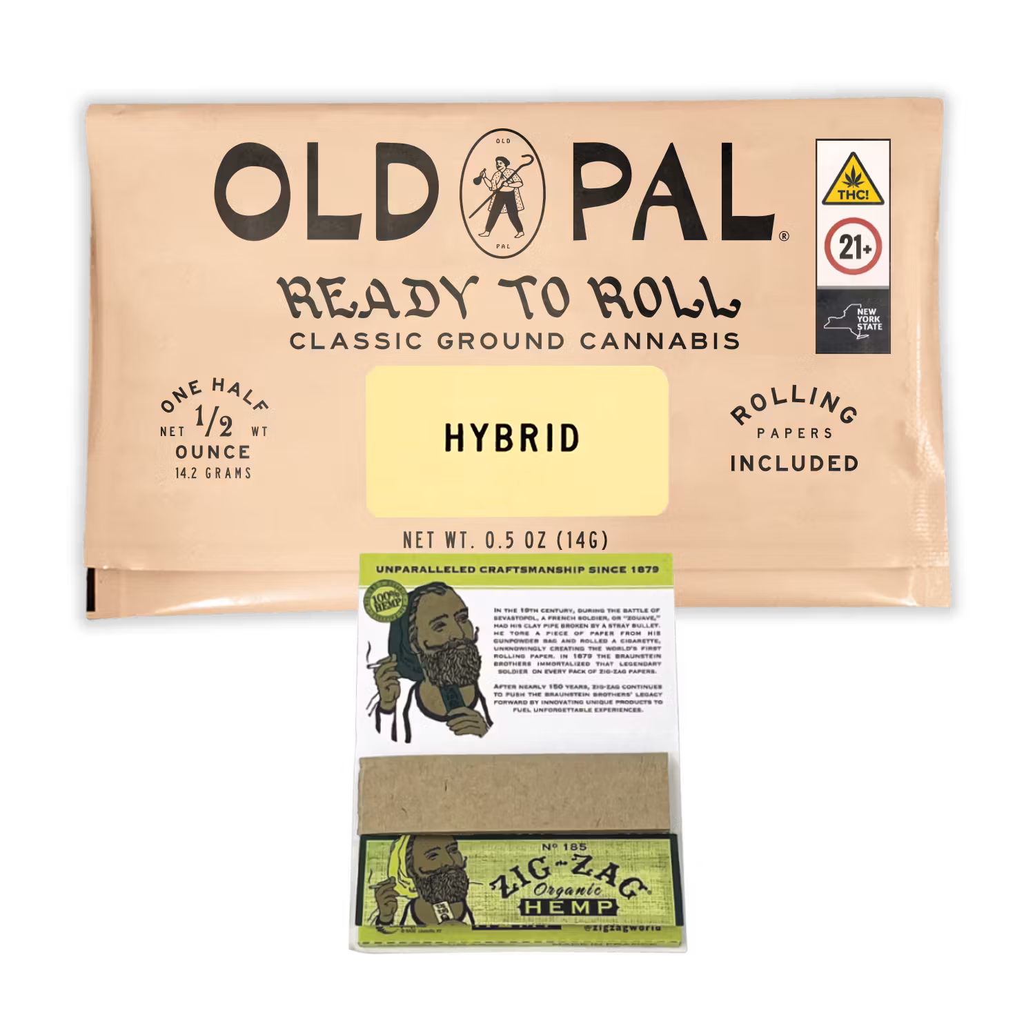Photograph of product: Old Pal | Lemon Snap | Pre-Ground Flower | 14g