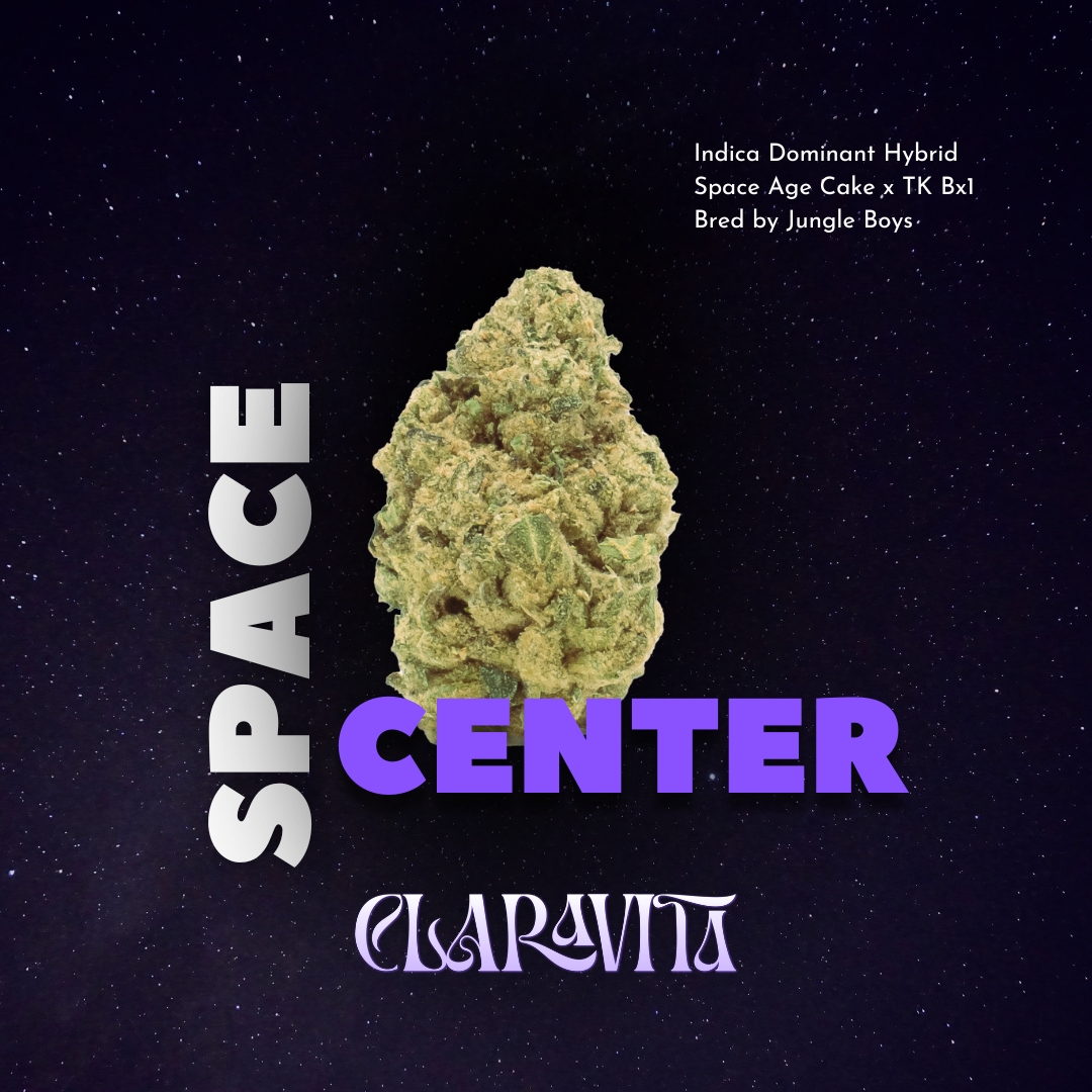 Photograph of product: Space Center | Flower | 3.5g | by Claravita