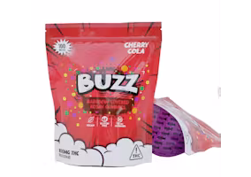 Photograph of product: Buzz Gummies Cherry Soda 100mg 10pk