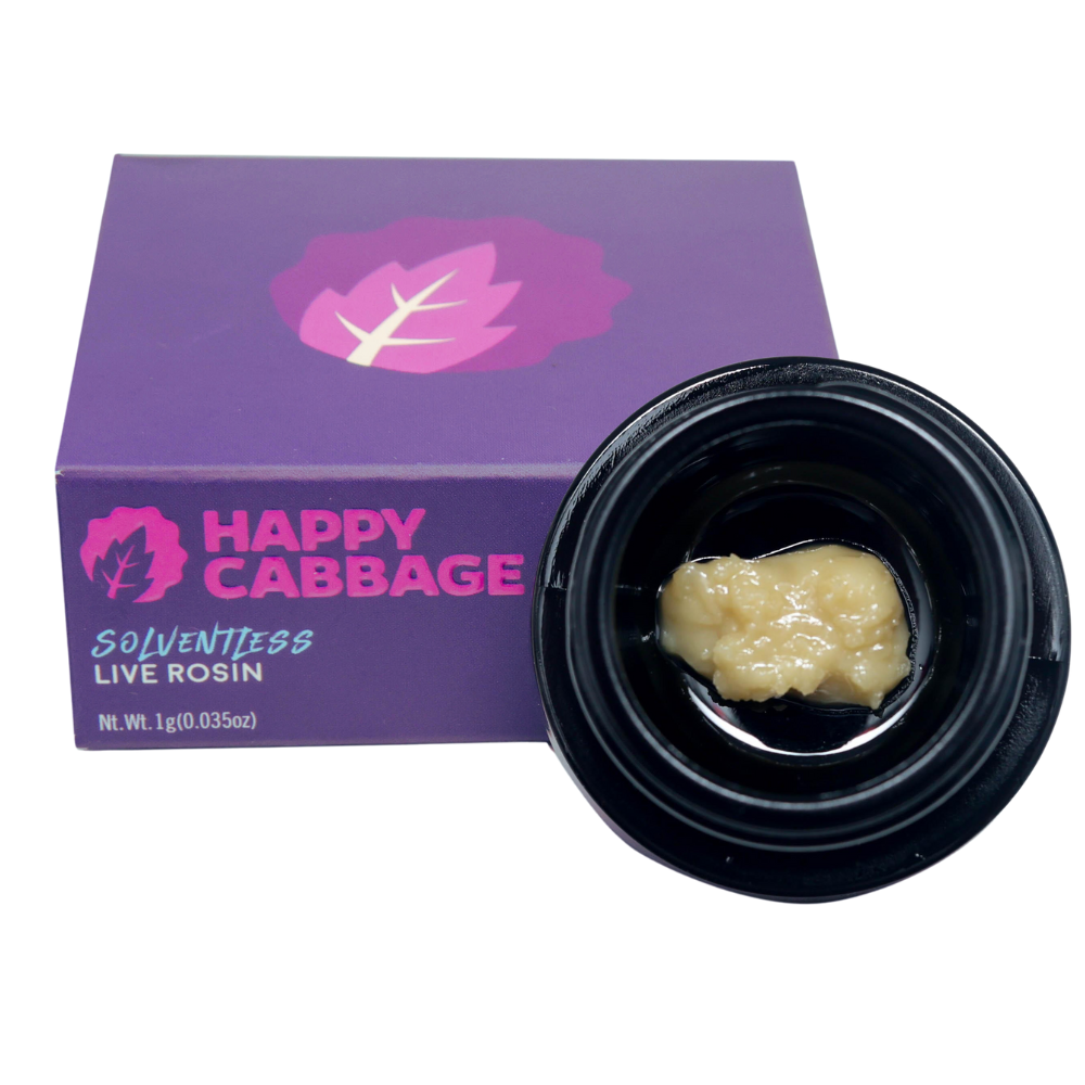 Photograph of product: Happy Cabbage | Pineapple Coquito | Live Rosin