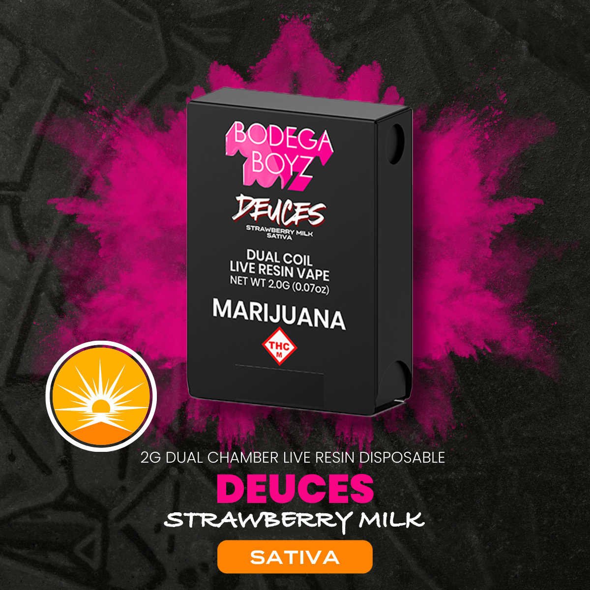 Photograph of product: Strawberry Milk | 2g  AIO Disposable