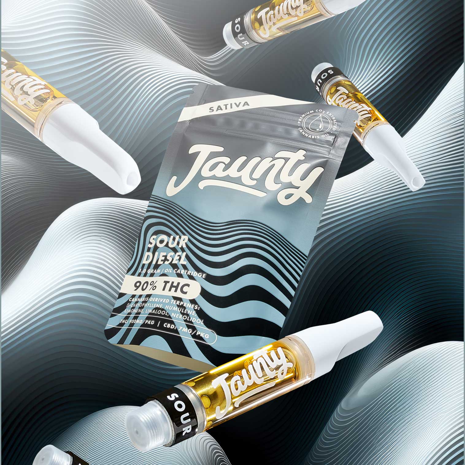 Photograph of product: Sour Diesel | Vape Cart
