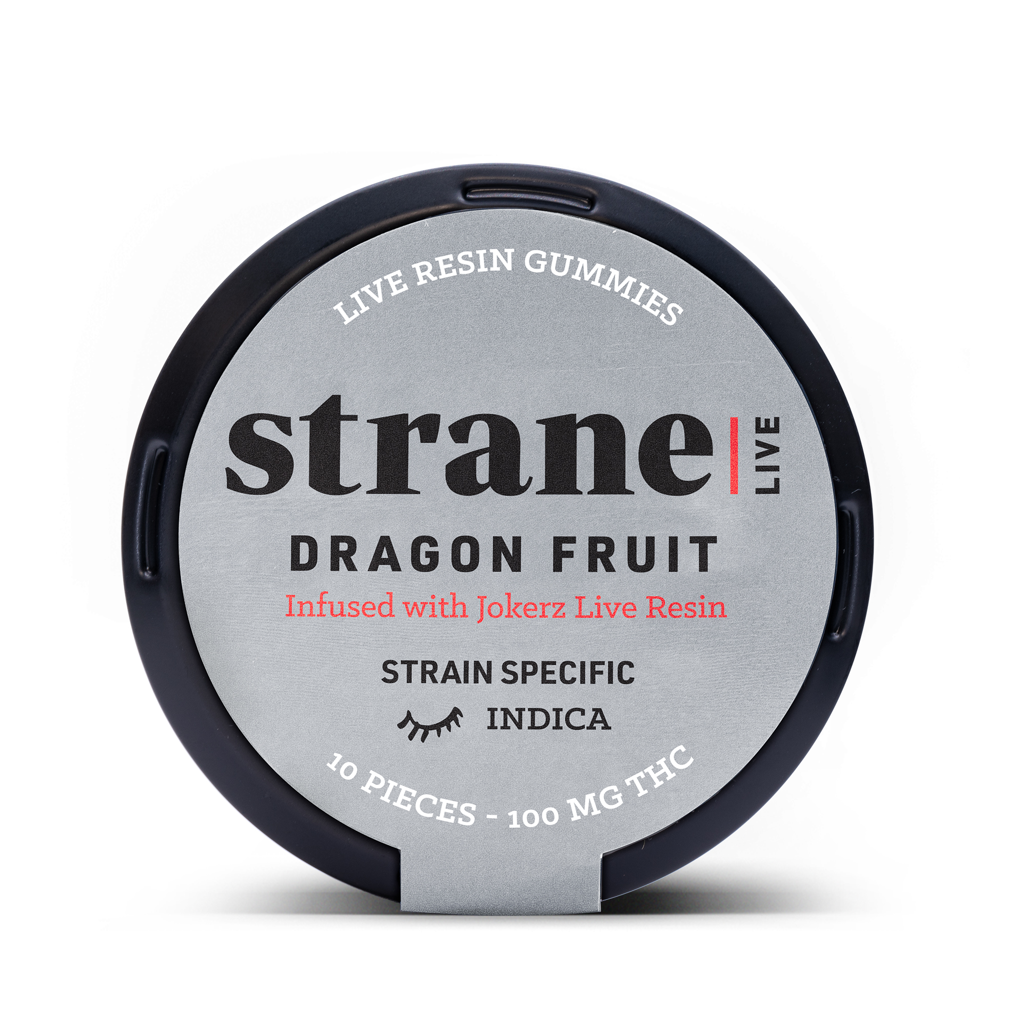 Photograph of Product: Dragon Fruit Live Resin Infused Gummies [10pk] (100mg THC)