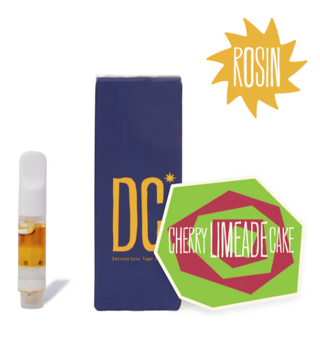 Photograph of product: District Oui'd - Cherry Limeade Cake Rosin Vape (.5g)