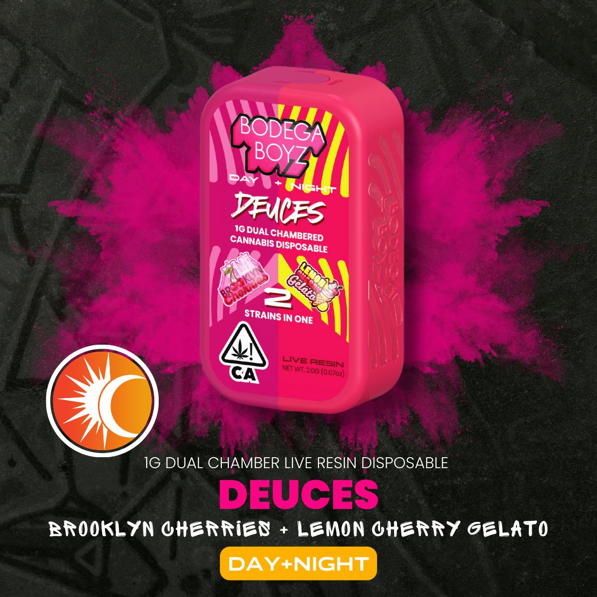 Photograph of product: BROOKLYN CHERRIES X LEMON CHERRY GELATO