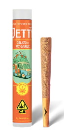 Photograph of product: Jetty Gelato x Fat Garlic Hybrid High THC Preroll