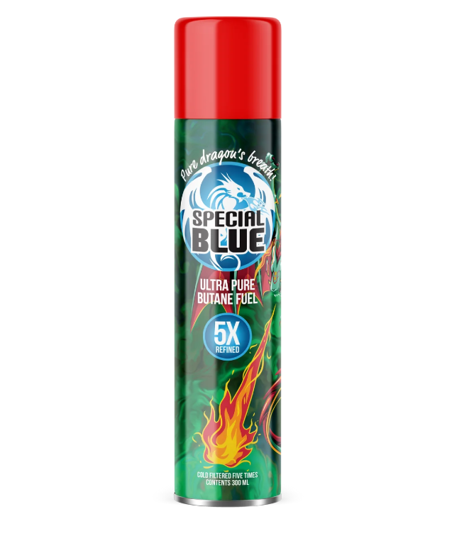 Photograph of product: Fuel | Special Blue | Butane 5X | 300ML
