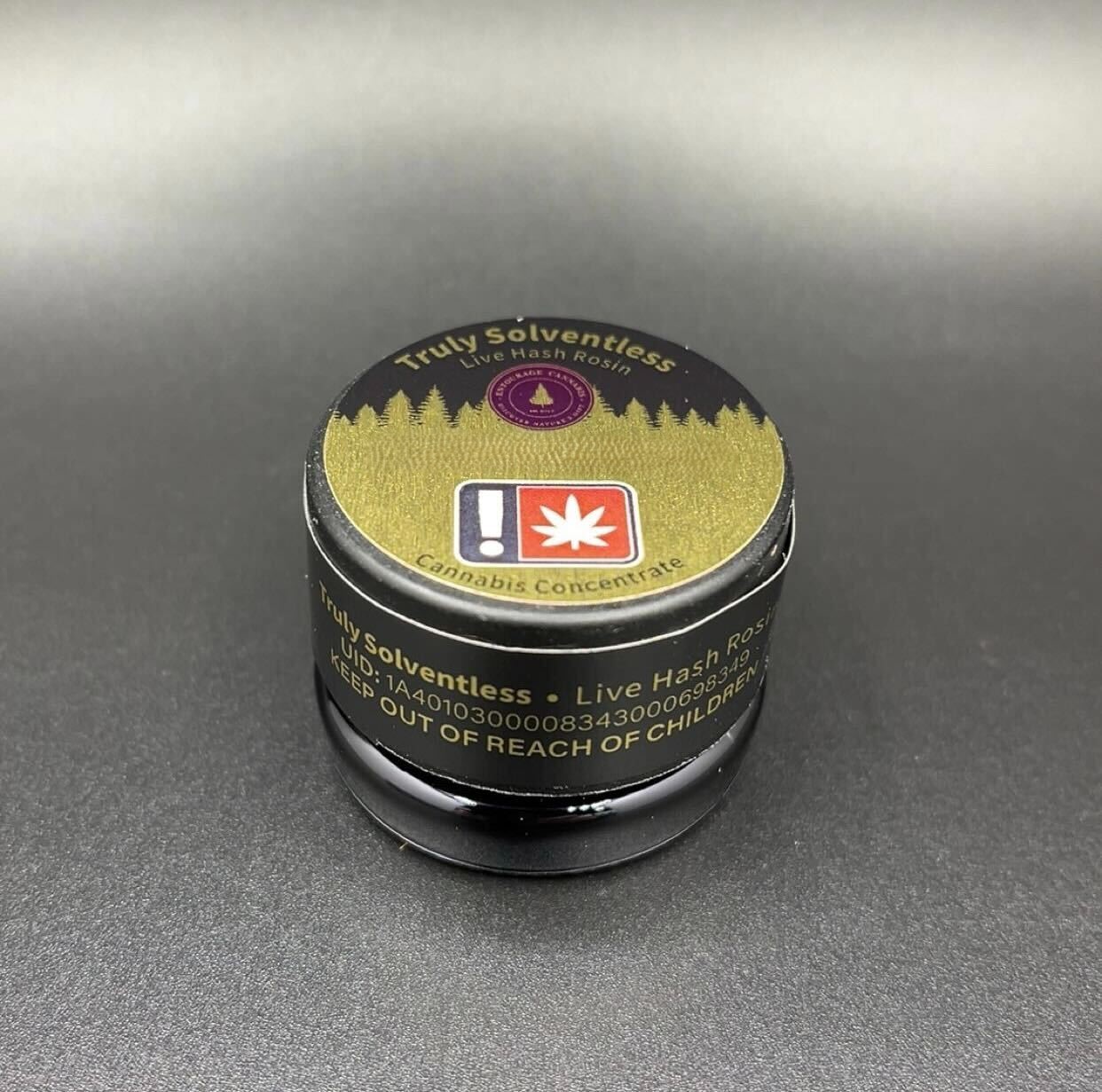 Photograph of product: Live Rosin Badder | Sour Papaya | 1g
