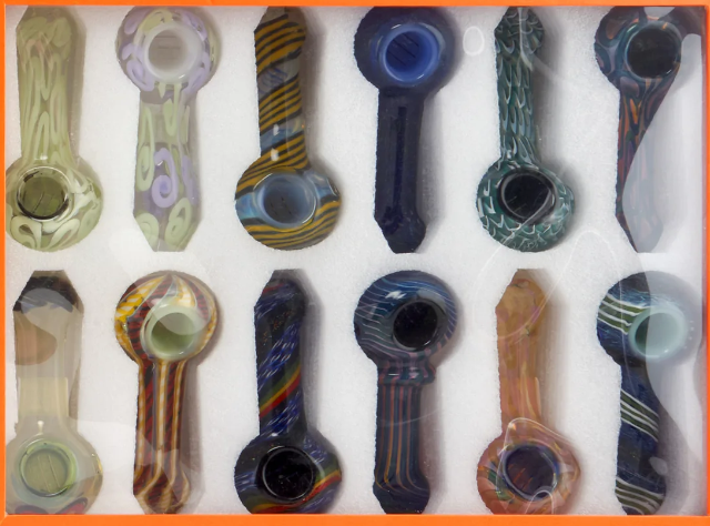Photograph of product: Apex Premium Glass 3 Hand Pipes