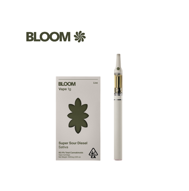 Photograph of product: SUPER SOUR DIESEL 1G LIVE RESIN CARTRIDGE
