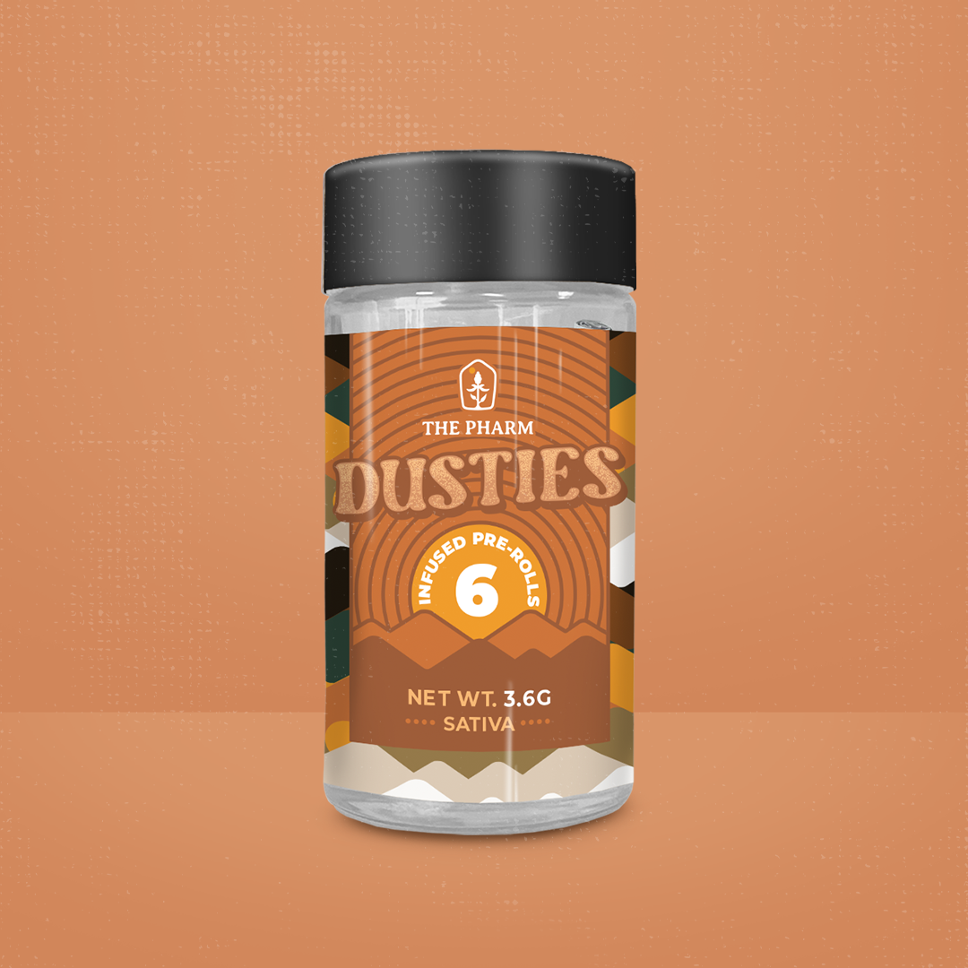 Photograph of product: The Pharm Dusties 3.6g Peachy Punch (I)