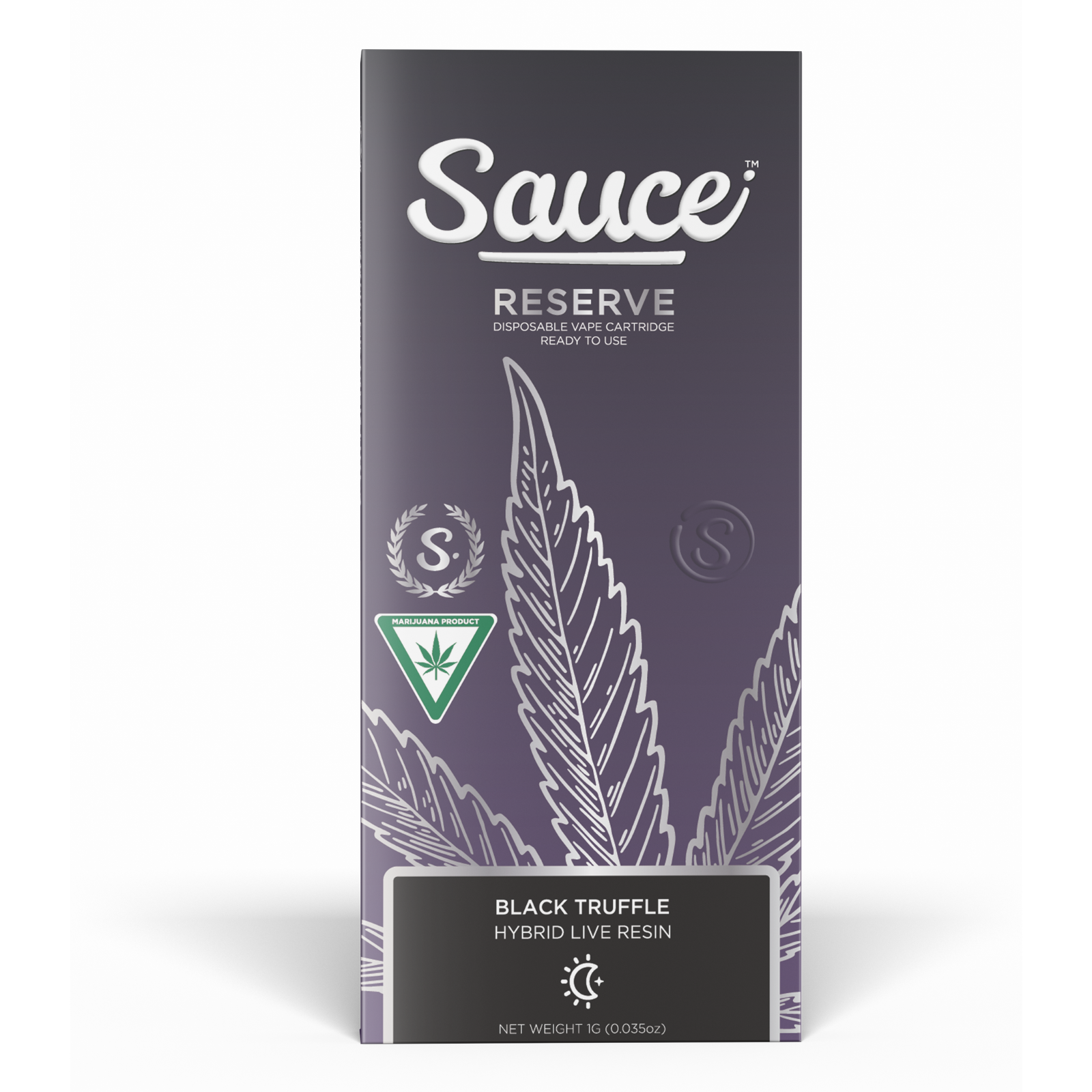 Photograph of Product: Sauce Reserve | 1g Live Resin Disposable | Black Truffle
