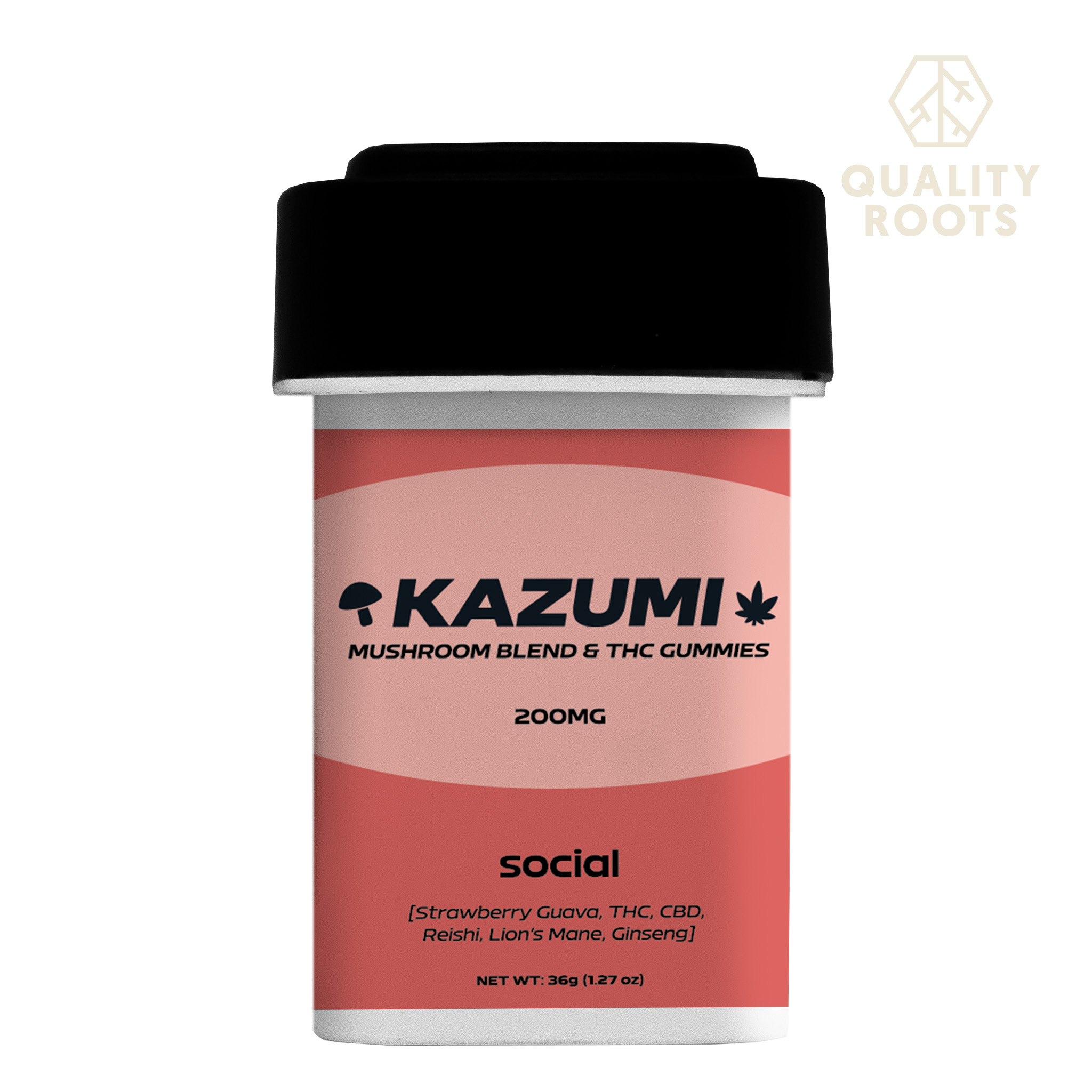 Photograph of Product: Kazumi - Social Functional Mushroom Gummies 200mg