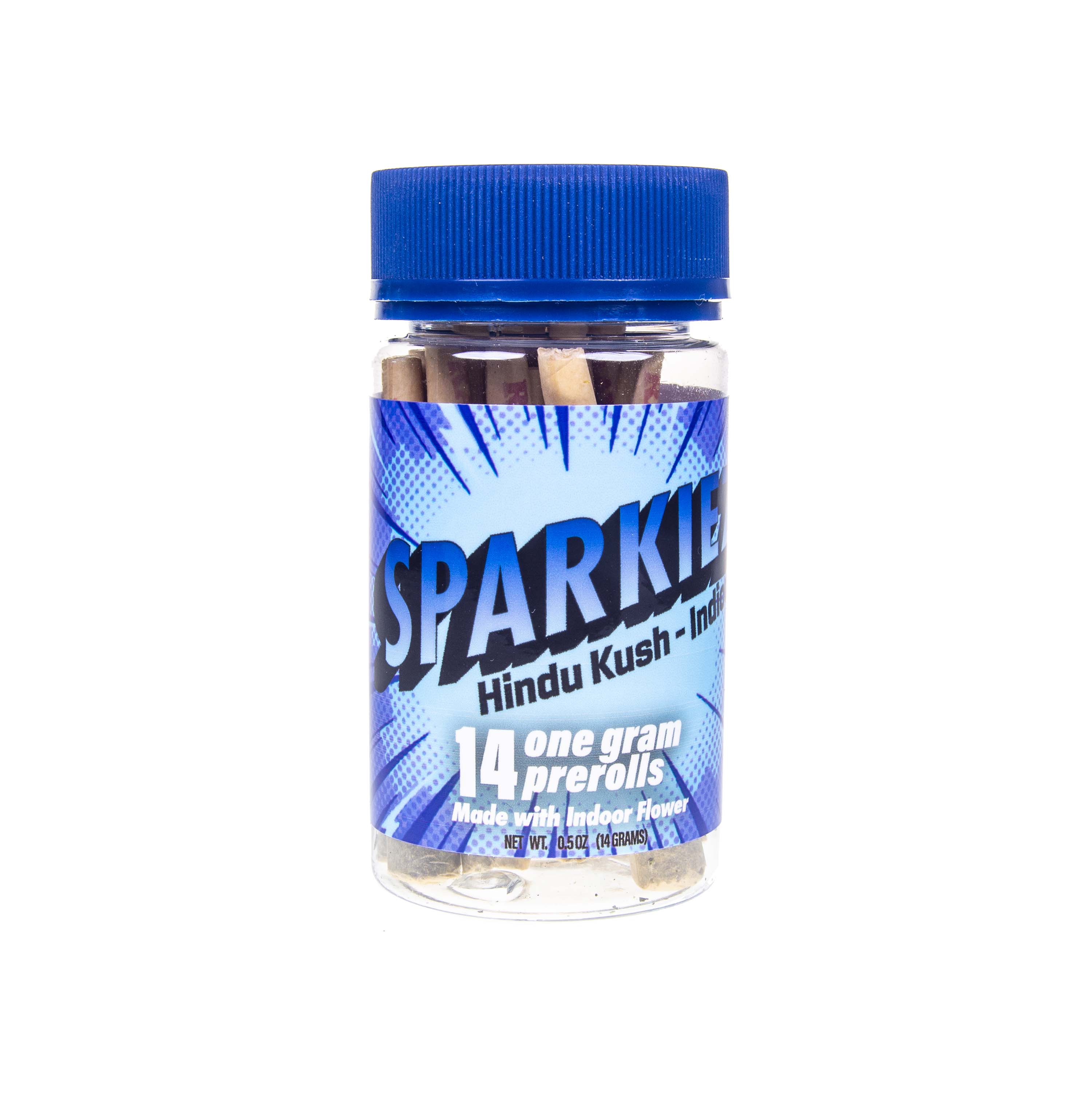 Photograph of product: Sparkiez | Hindu Kush Pre-roll Pack (14g)