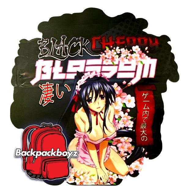 Photograph of product: Backpackboyz - Black Cherry Blossom - 3.5g - 