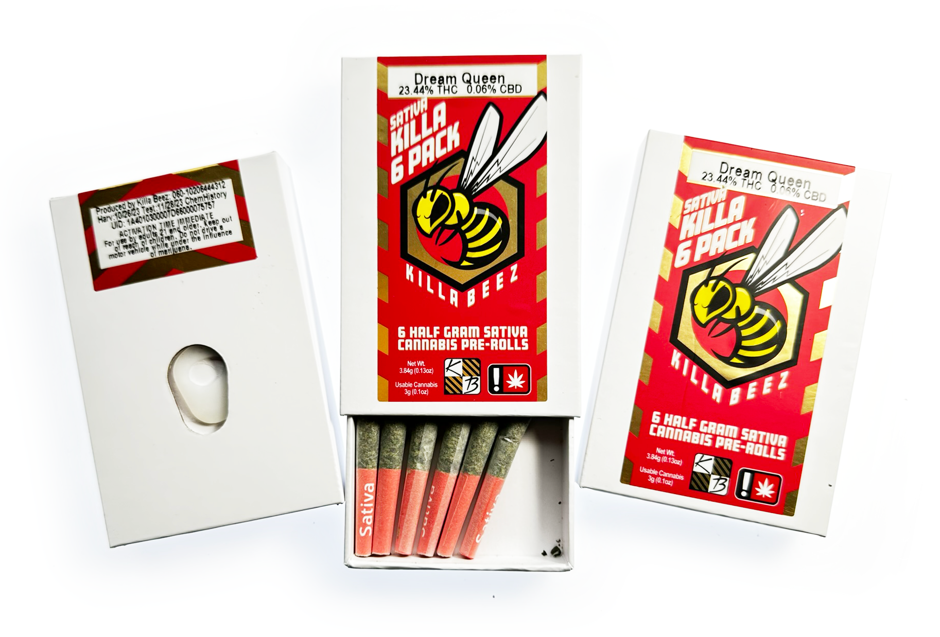 Photograph of product: Killa Beez - Oui'd 6pk. - Bahama Mama