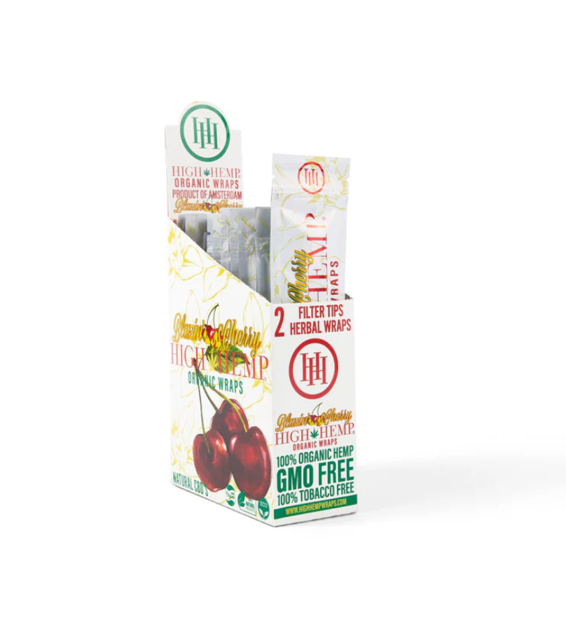 Photograph of product: High Hemp Cherry Organic Wraps