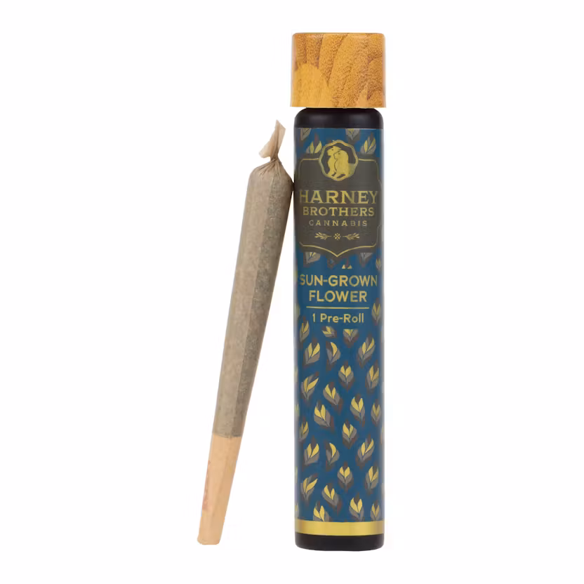 Photograph of Product: Harney Brothers | Lemon Mints | Pre-Roll | 1g