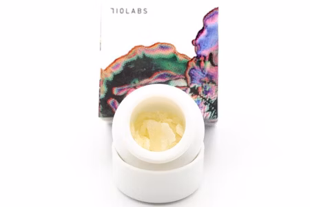 Photograph of product: 710 Labs | Banana Pie #14 Live Rosin 1st Press