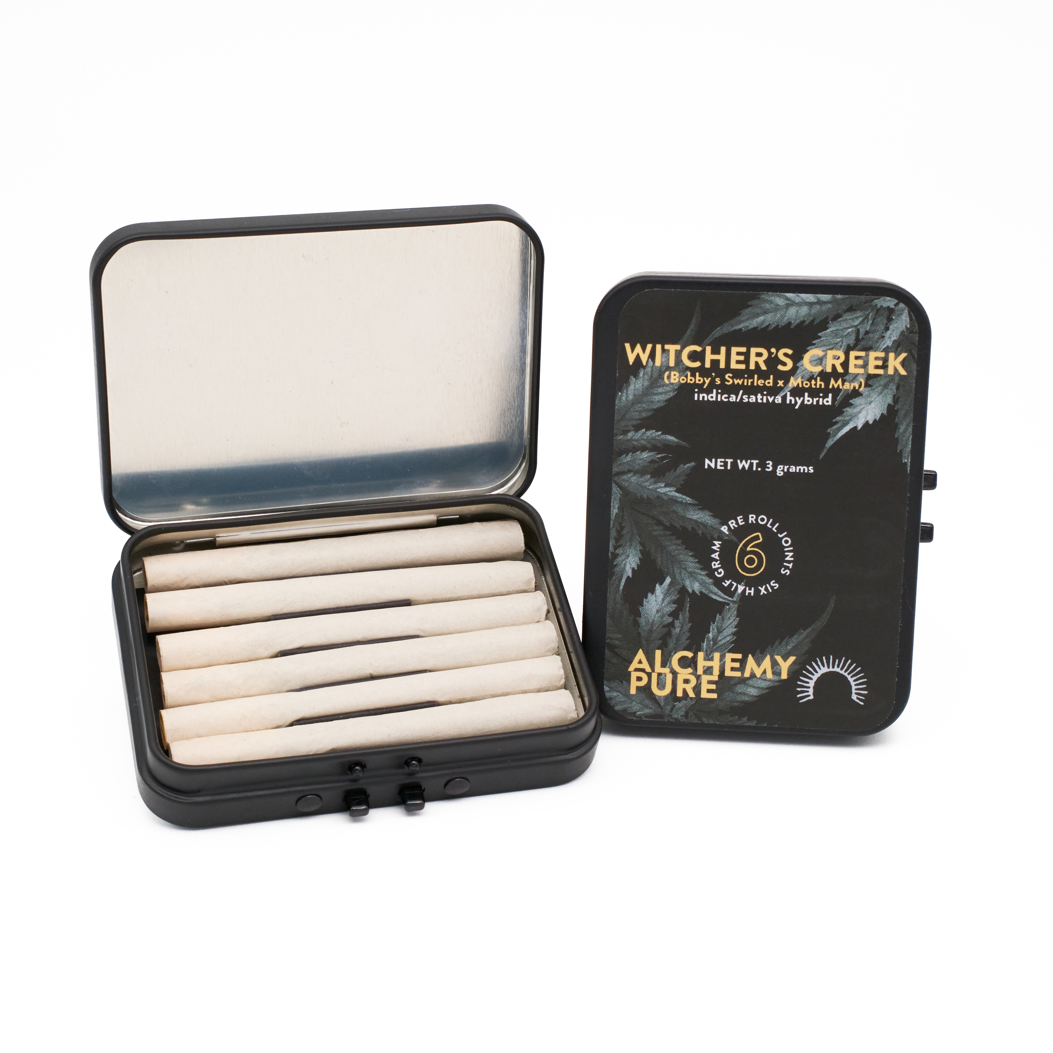Photograph of product: Alchemy Pure | Witcher's Creek | .5g 6pk | Preroll