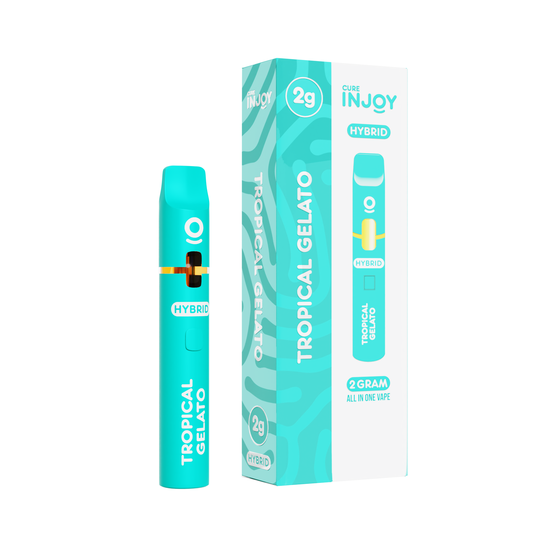 Photograph of product: 2g Tropical Gelato Cure Injoy Disposable - 2.00 s