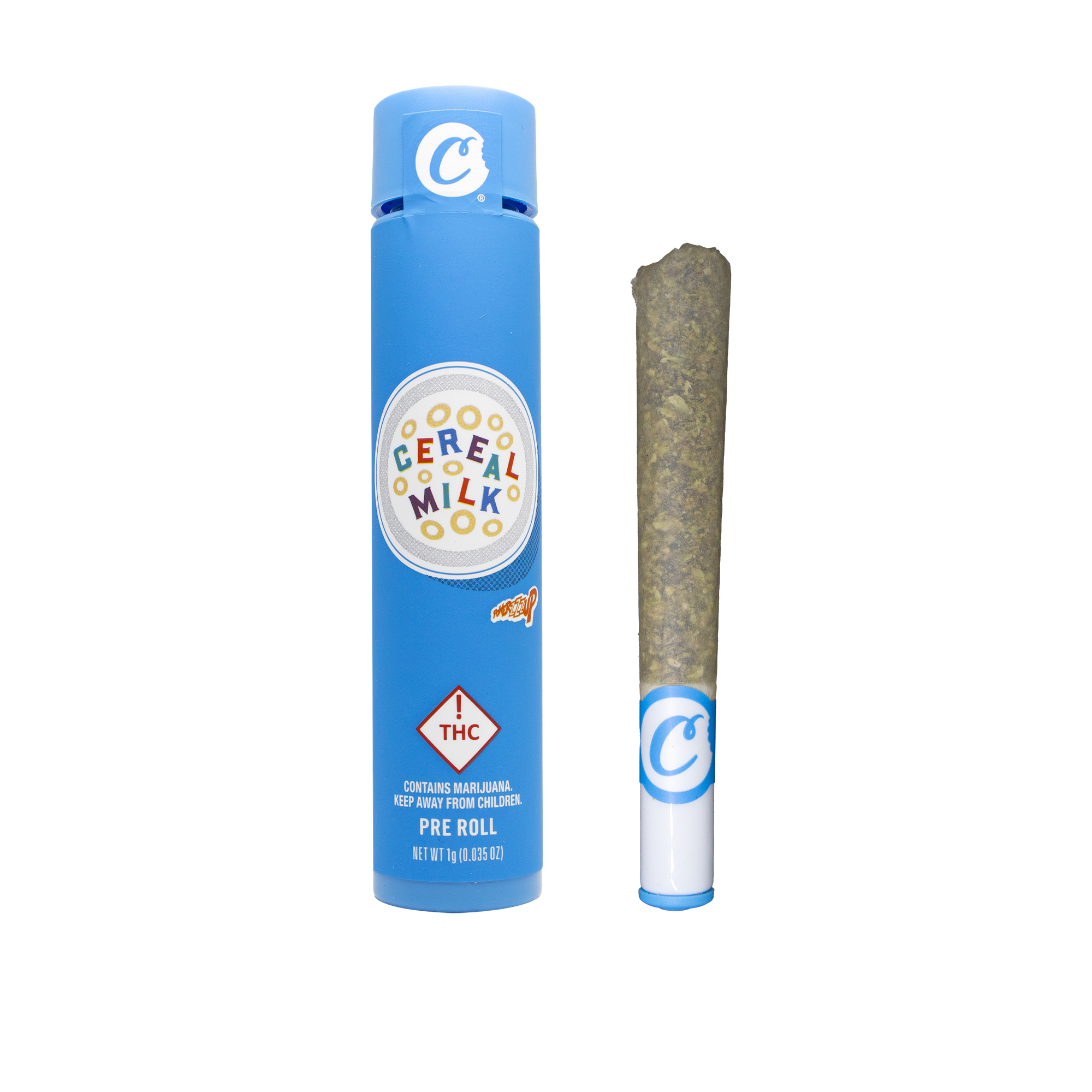 Photograph of product: Cookies 1g Pre-Roll-Cereal Milk