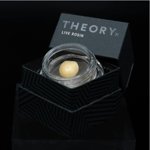 Photograph of product: Theory Old Dirty Biker 1g Live Rosin