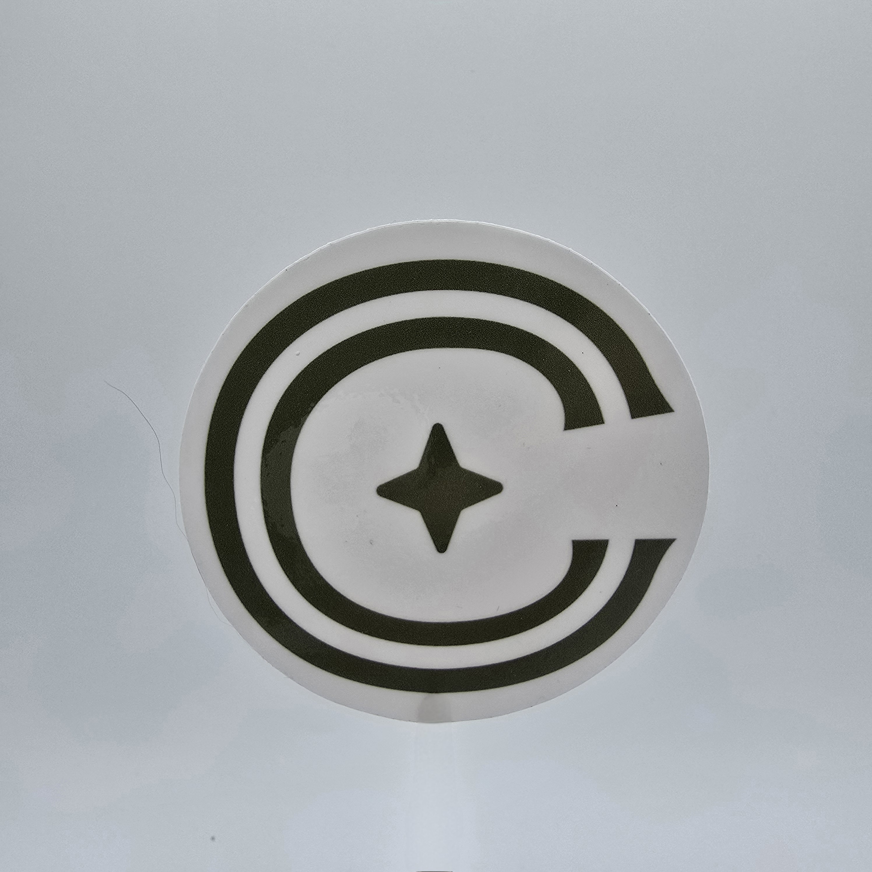 Photograph of product: Oui'd counter sticker