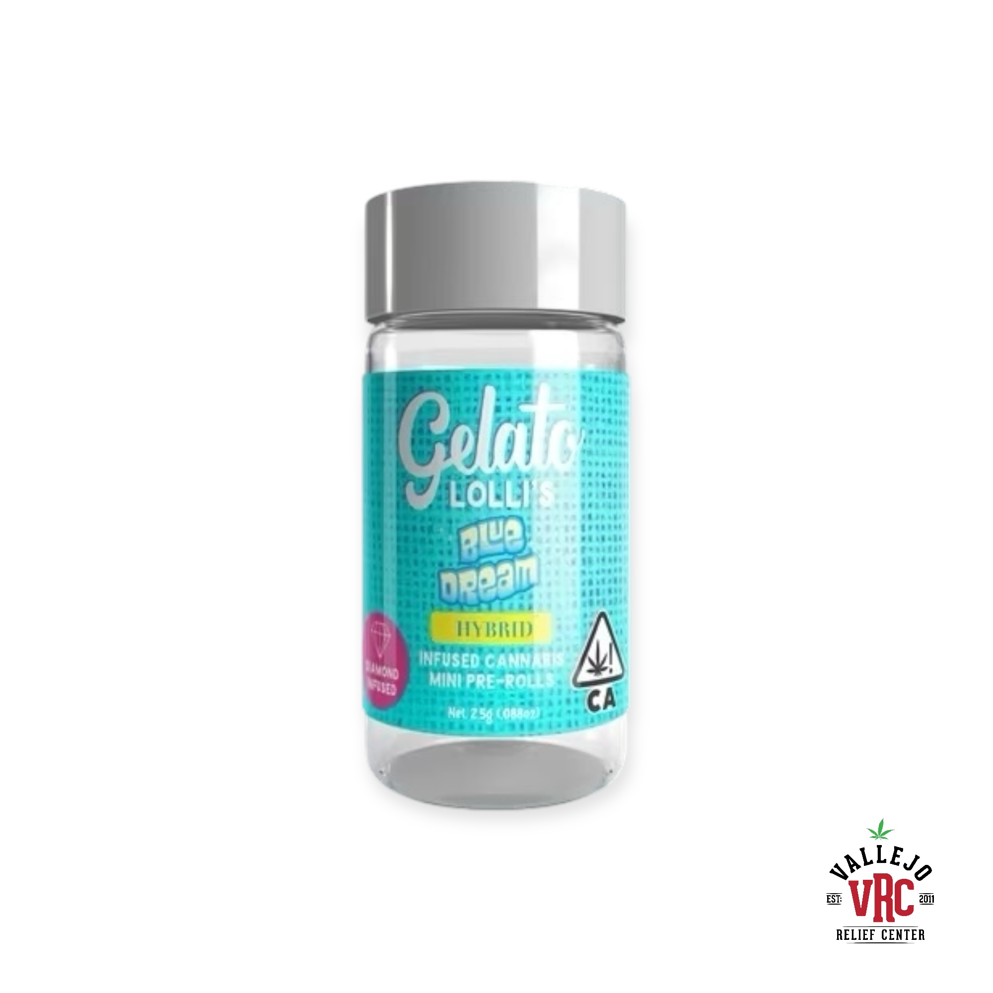 Photograph of product: LOLLI'S BLUE DREAM .6G 5PK INFUSED