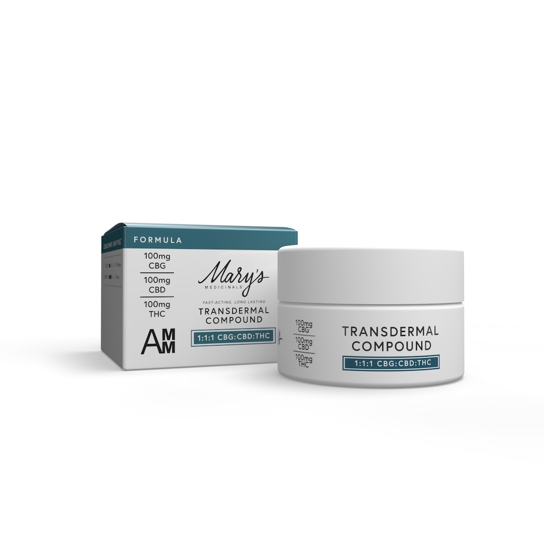 Photograph of product: Mary's Medicinals - Topical - Compound - Formula - 1:1:1 CBG:CBD:TH-oui - 100MG