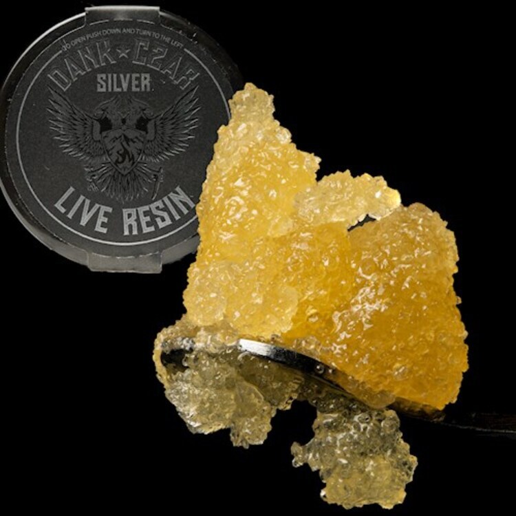 Photograph of product: DANK Live Resin Silver 1g - Key Lime Pie