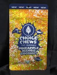 Photograph of product: Choice | Pineapple Mango Coconut | 8mg Gummy
