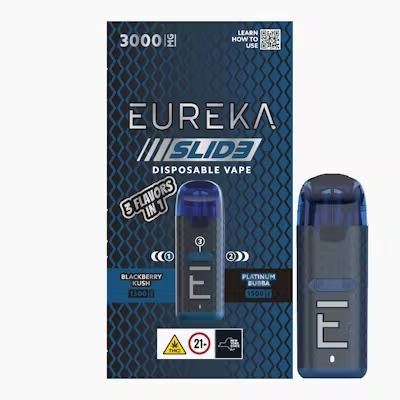 Photograph of product: Slide 3-in-1 | Blackberry Kush/Platinum Bubba | AIO | 3g (H)