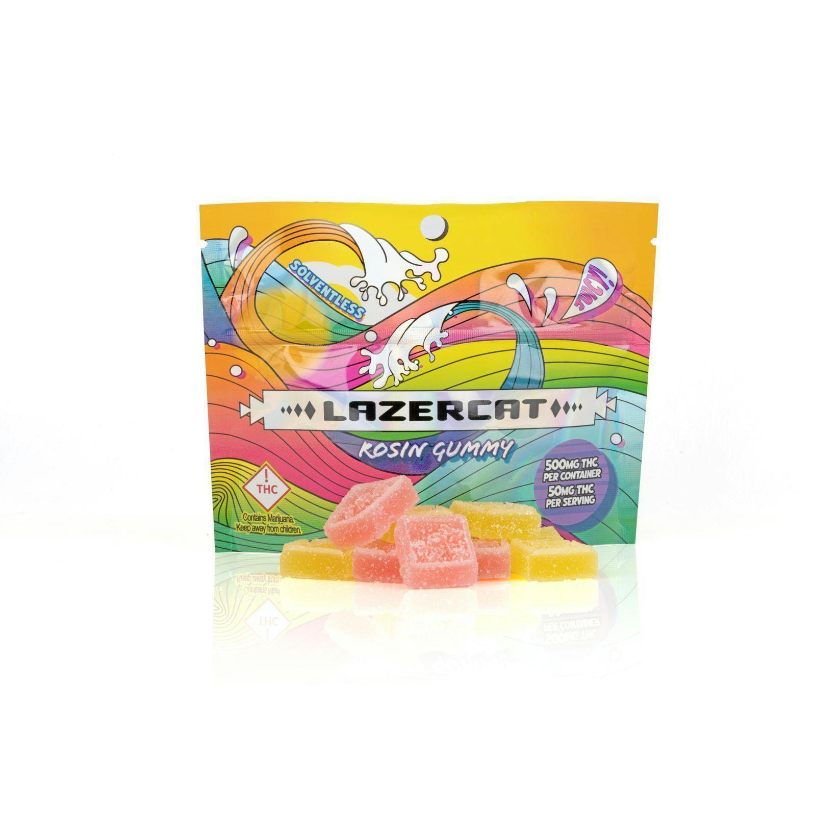 Photograph of product: Lazercat Rosin Gummies 500mg