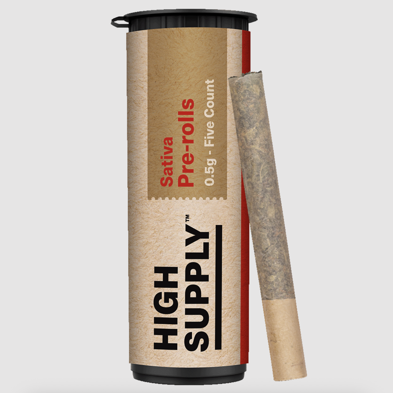 Photograph of product: HIGH SUPPLY KUSH MINTS 5PK PRE-ROLLS 2.5G