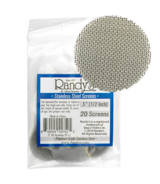 Photograph of product: Stainless Steel Screens   20 Ct. Pack