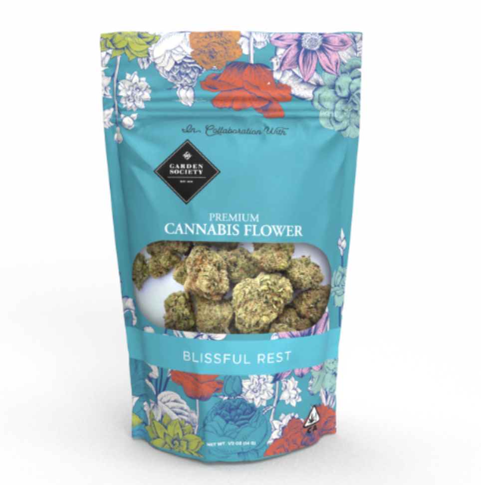 Photograph of product: Garden Society | Blissful Rest | Mule Fuel | Sungrown Flower | 1/2oz - 14g