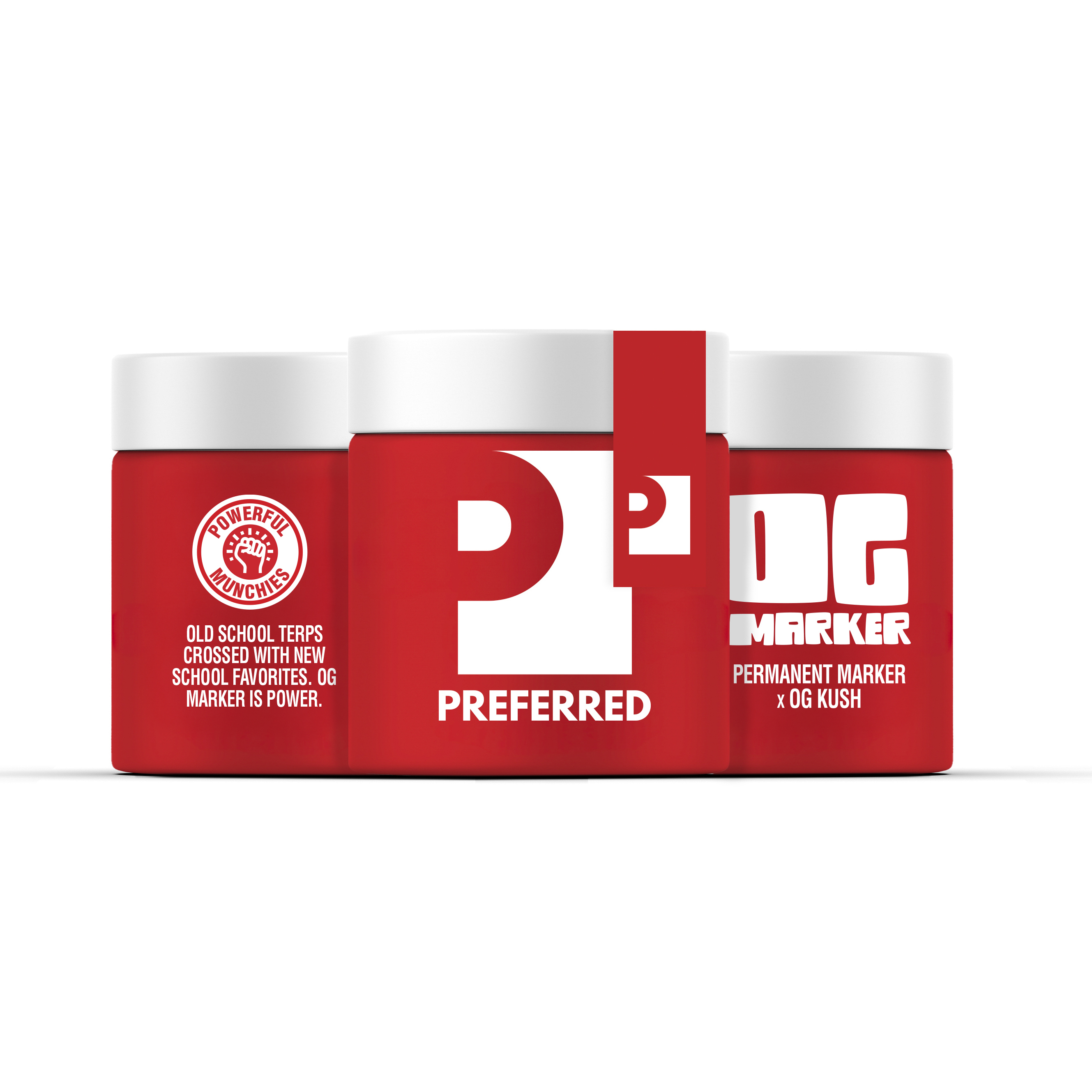 Photograph of product: OG Marker Flower - 3.5g