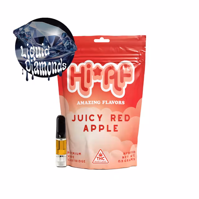 Photograph of product: Hi*AF | Cartridge | Juicy Red Apple | 0.5g