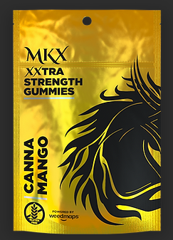 Photograph of product: MKX - Canna Mango - 200mg Gummies (10x20mg)