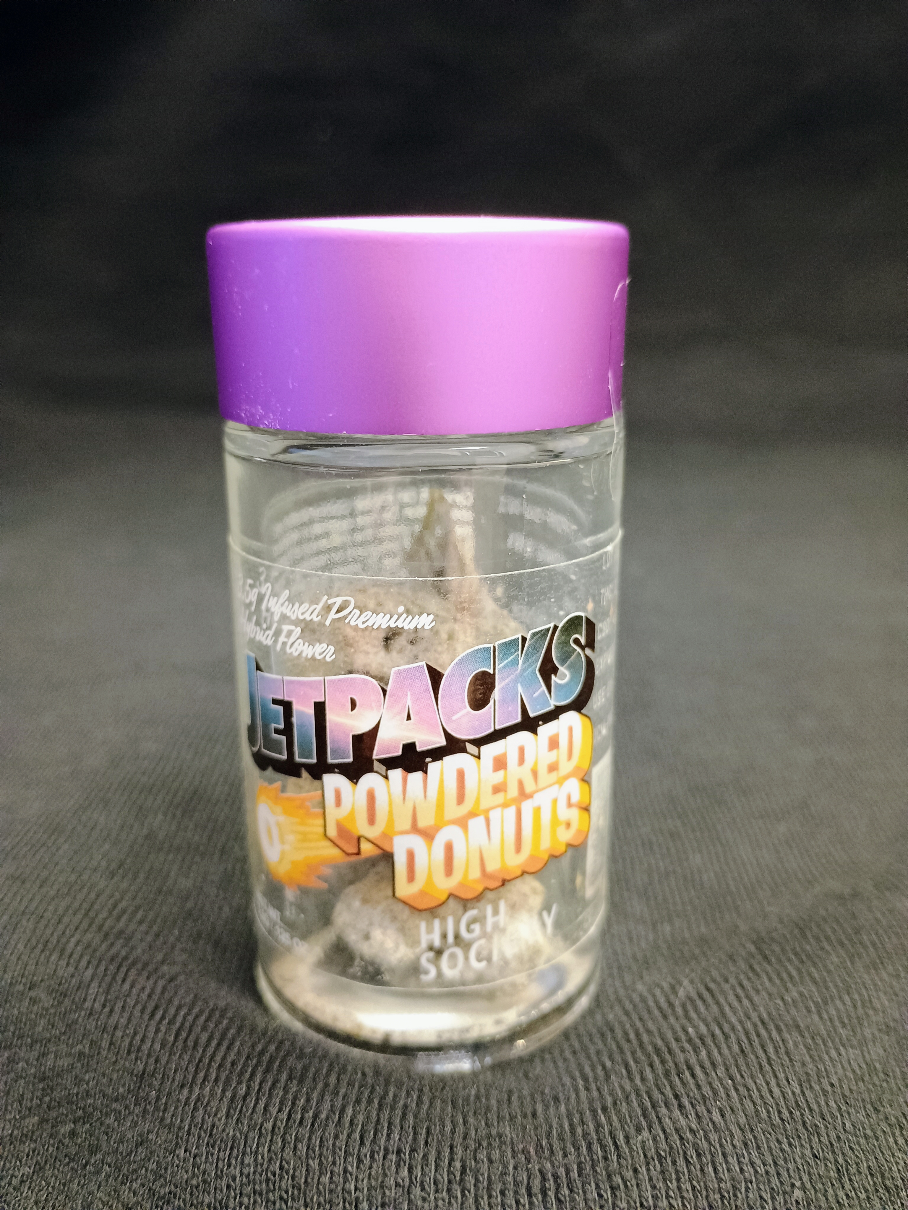 Photograph of product: Jetpack Powdered Donuts High Society 3.5 - 3.5g