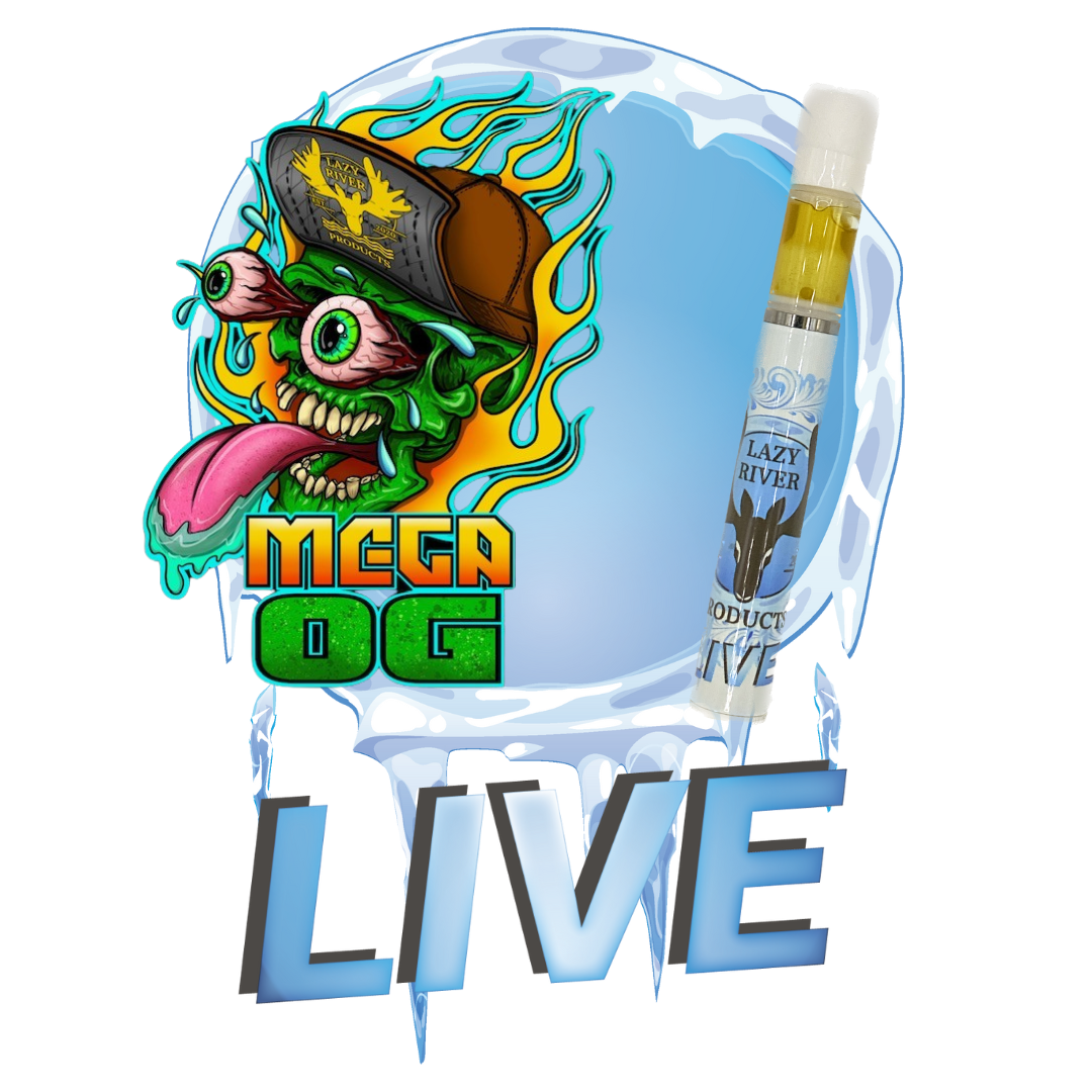 Photograph of product: Mega OG Live Rosin AIO .5g (TAX INCLUDED)