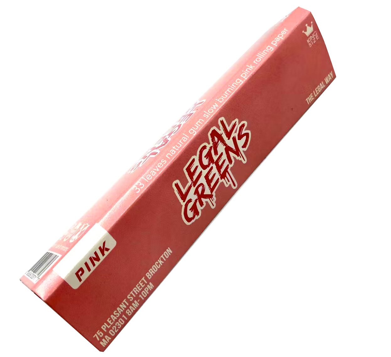 Photograph of product: Legal Greens Pink Papers -  King Size