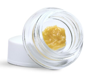 Photograph of product: Regions Extracts | Grape Fritter Live Rosin Badder | 1g
