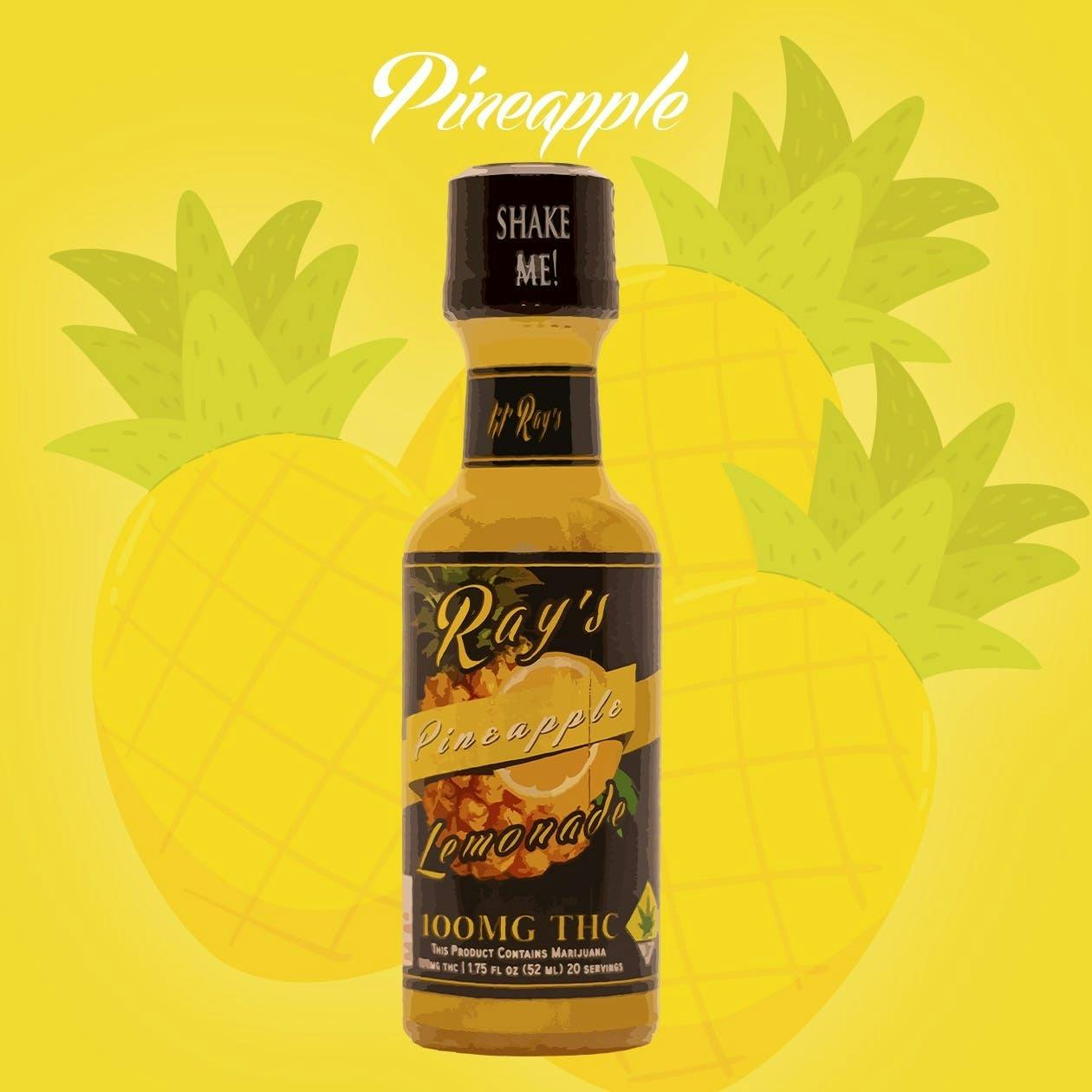 Photograph of product: RAY'S LEMONADE - PINEAPPLE LEMONADE - 100 items