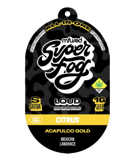 Photograph of product: Mfused Super Fog - VD- LOUD Pacific Punch 1g