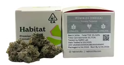 Photograph of product: 3.5g Ronin OG - Habitat