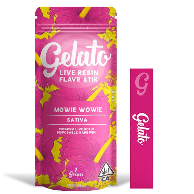 Photograph of product: Mowie Wowie (S) Live Resin AIO 1g **B2G1 EVERYDAY** - Mowie Wowie (S)