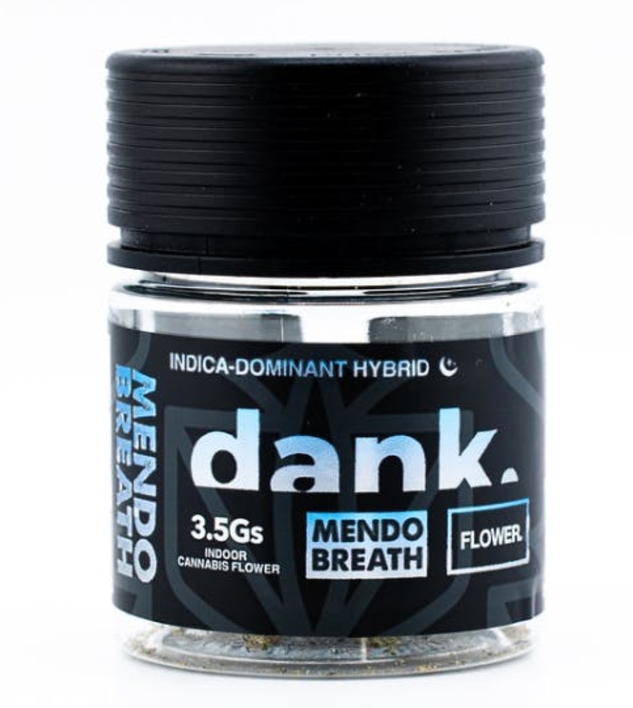 Photograph of product: Dank Flower | 3.5g | Mendo Breath